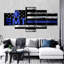 Drapeau EMT, reproduction sur toile-463308717