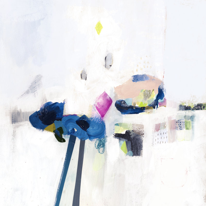 Boardwalk Taffy III by Victoria Borges - Wrapped Canvas Painting, 76cm H x 76cm W