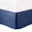 Ensemble d'édredon 7 pièces jacquard bleu marine