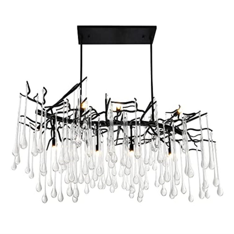 Cylvia 10 - Light Dimmable Geometric Chandelier