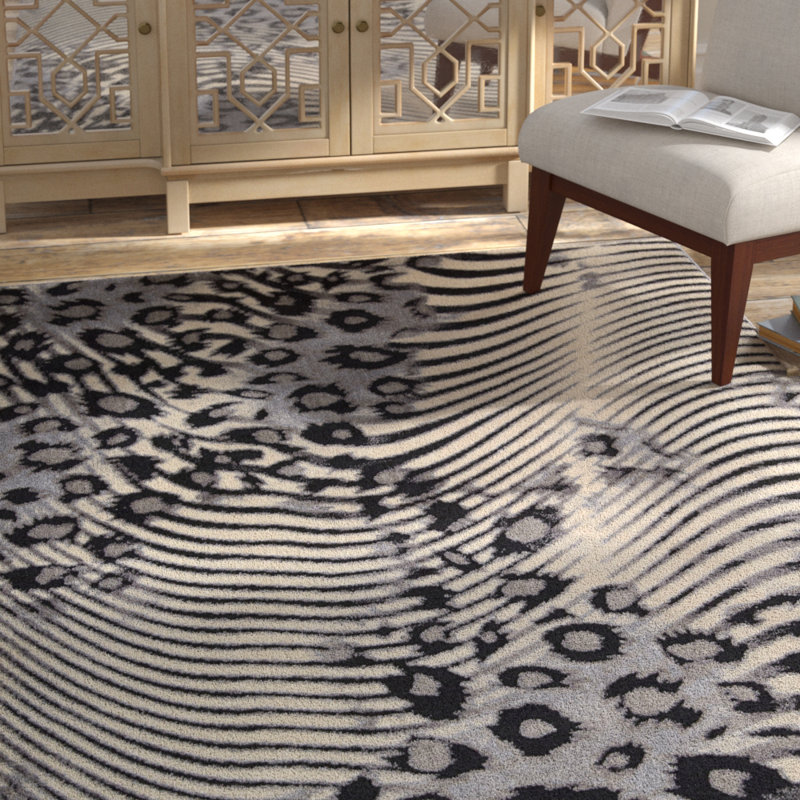Alely Animal Print Indoor Rug