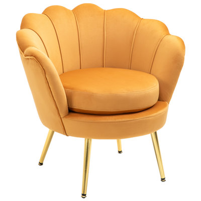 Upholstered Barrel Chair