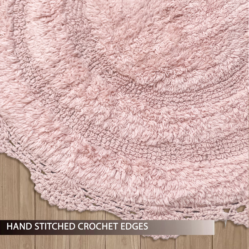 Crouseville Bath Rug, Pink
