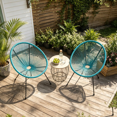 Ensemble de chaise longue de patio