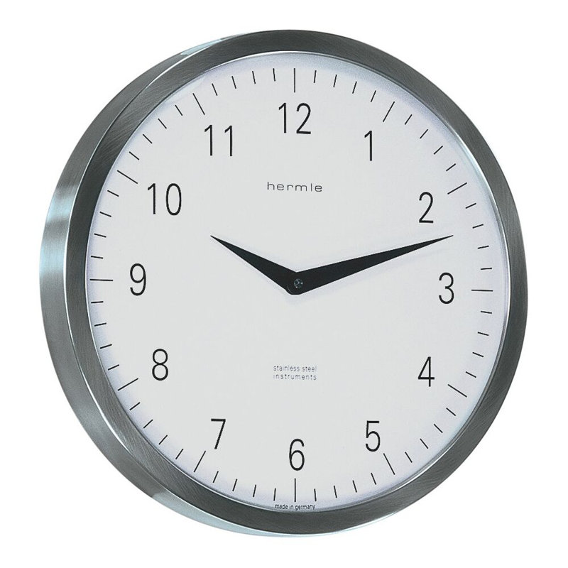 Metropolitan Metal Analog Wall Clock