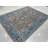 Gray Hand Knotted Wool Area Rug