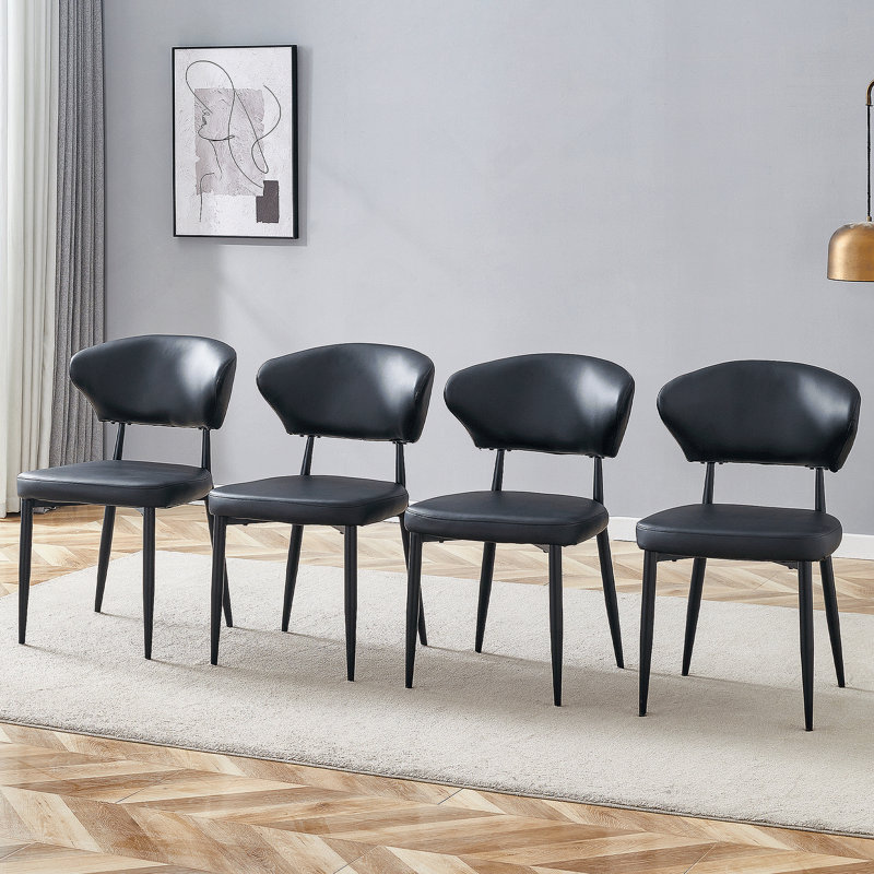 Chaise de salle à manger ergonomique et confortable avec un design innovant pour une salle à manger détendue