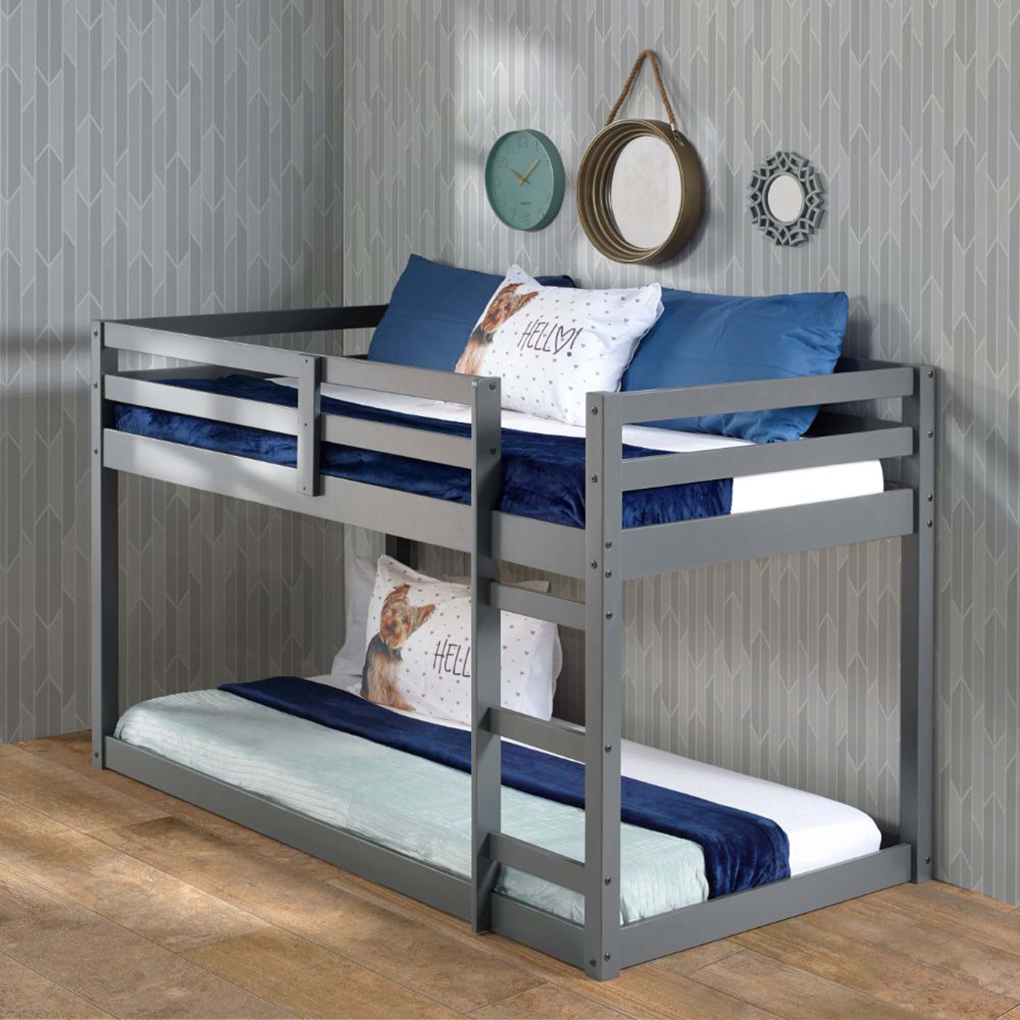 Harriet Bee Dayana Low Height Bunk Bed Wayfair