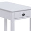 Table d'appoint rectangulaire à 2 tiroirs avec port USB Cymone-1426977766