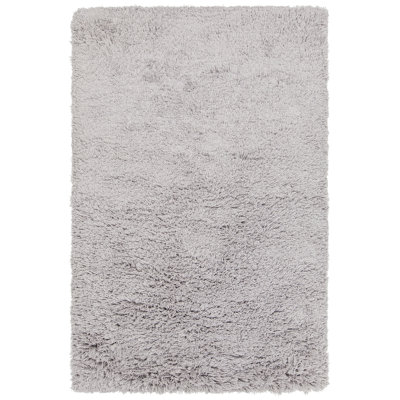 Noely Wool Area Rug in Gray