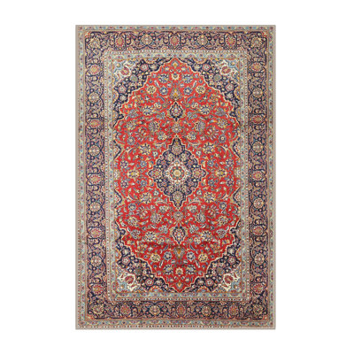 Rouge Sian oriental Tapis décoratif