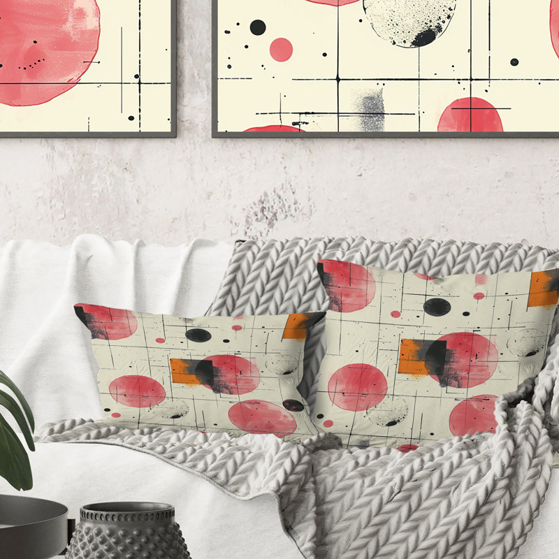 Geometric Shapes II - Coussin lombaire géométrique