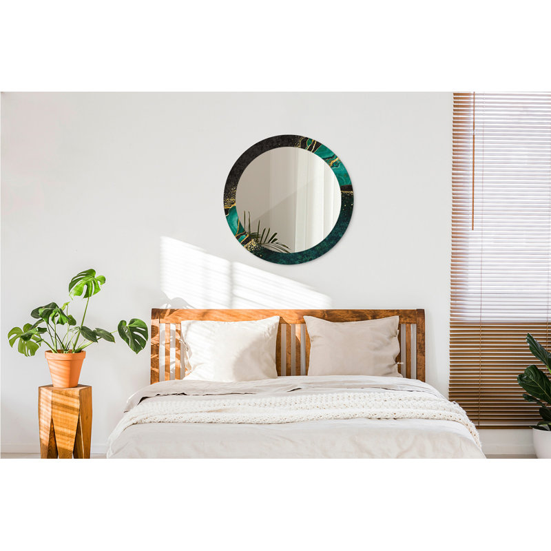 Huldar Glass Flat Wall Mirror