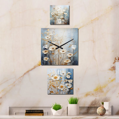 Boltwood Metal Wall Clock