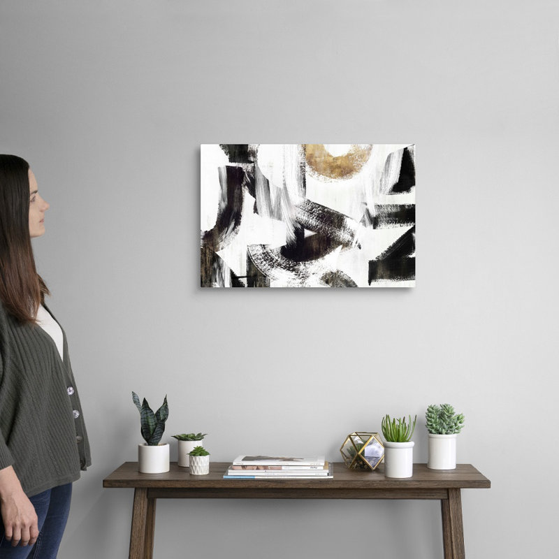 Concept I - reproduction d'art sur toile, Toile tendue, H 24 po x l 16 po x P 1,25 po