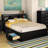 Spark Twin Drawers Sleigh Bed