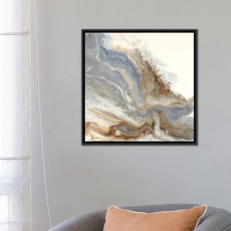 Reproduction sur toile tendue, "Forth entrant" par Corrie LaVelle, H 26 po x l 26 po x P 1,5 po, Pas de tapis