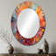Miroir mural tropical Tropical I - jaune-634753641