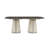 Kasa 8 - Person Pedestal Dining Set