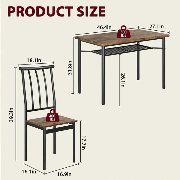 Dimensions du produit