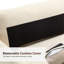 Cicero 204Cm Linen Flared Arm Sofa-981667563