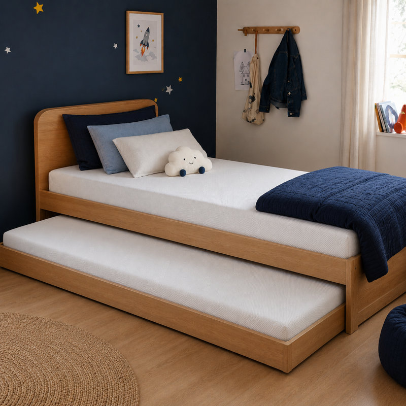 Thrive Kids Medium Trundle Support Foam Mattress, Single (3')