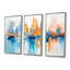 Copper - ensemble d'art mural abstrait paysage-108318827-108318828