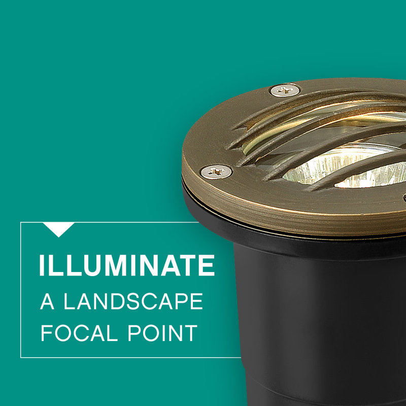 Hardy Island Low Voltage Hardwired Well Light
