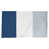Navy Blue/White/Silver