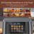 Air Fryer with Colour LCD Display Touchscreen with Cooking Window,Broil,Roast,Dehydrate,Bake,Black-99316000