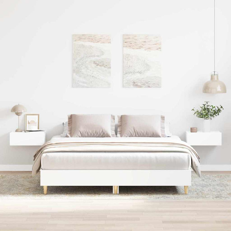 Bed, White