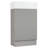 Caitlyn 18.6'' Single Bathroom Vanity with Ceramic Top Reversible Bathroom Storage Cabinet for Small Space-349897636