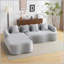 Canapé modulaire en L à compression Boneless-669410182