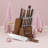 Hampton Forge Skandia Harley - 14 Piece Knife Block Set, Full Tang, Triple Rivets, Forged, German Quality