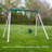 Backyard Discovery Mini Brutus Heavy-Duty Metal A-Frame Swing Set