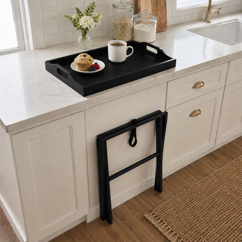 Table pliante Everett, Noir