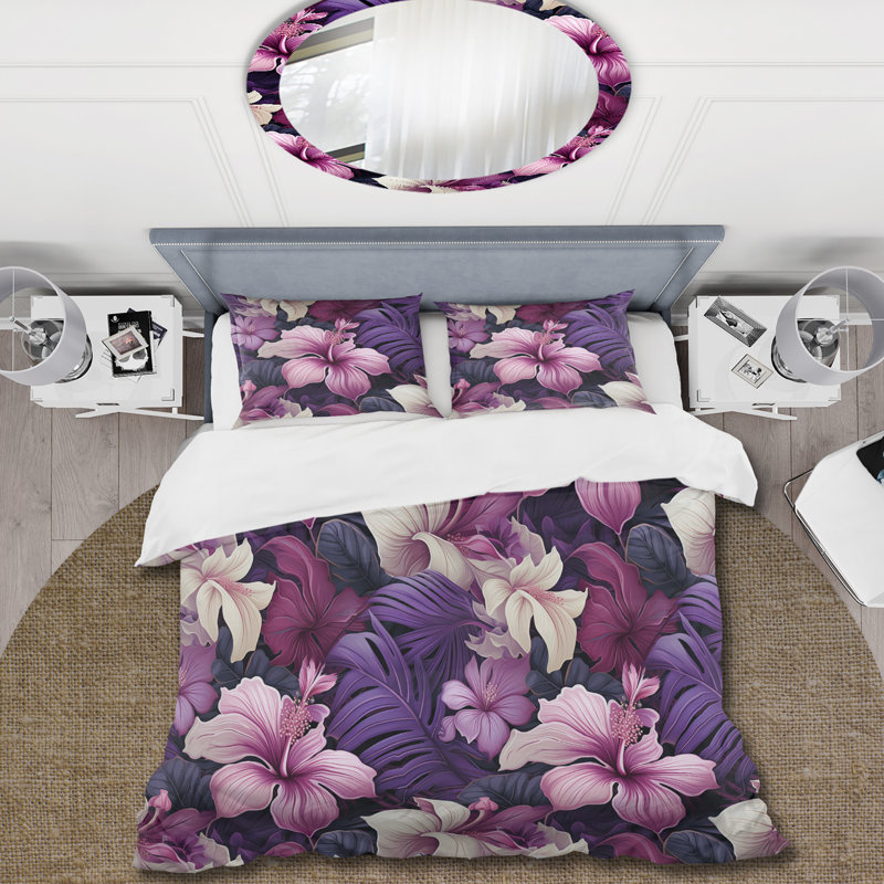 Literie Twilight Tropics, Housse de couette pour très grand lit et 2 très
