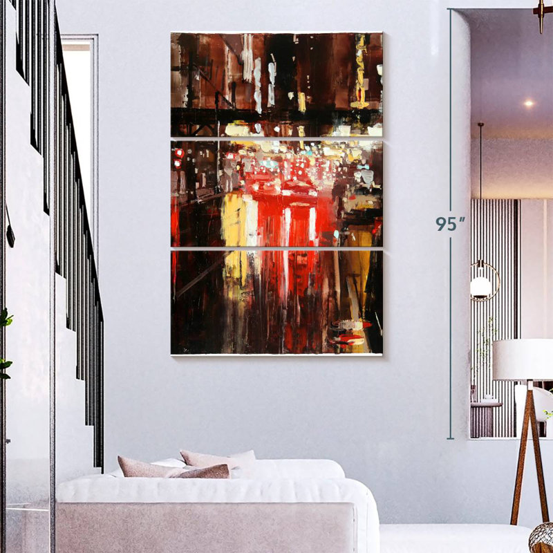 Sireci Late Night Muse, 74" H x 48" W