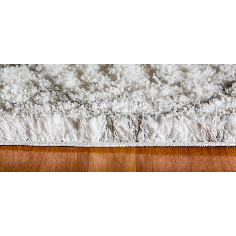 Tapis ivoire/gris Tryon, Rectangle 5 pi 3 po x 7 pi 7 po