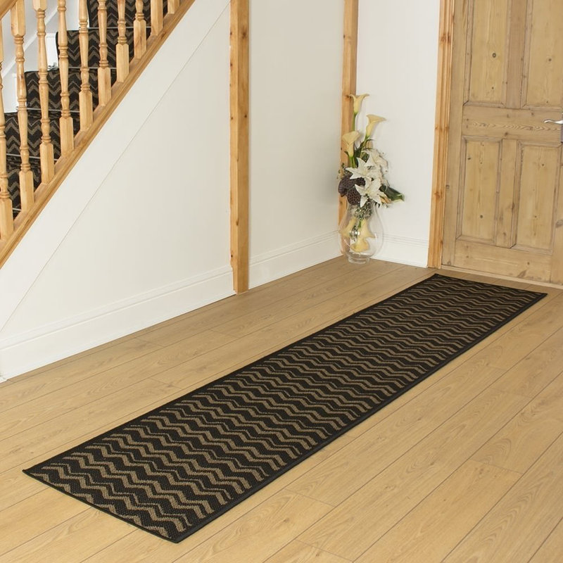 Runner Andreas Chevron Hand Woven Indoor Area Rug, Runner 66 x 420cm