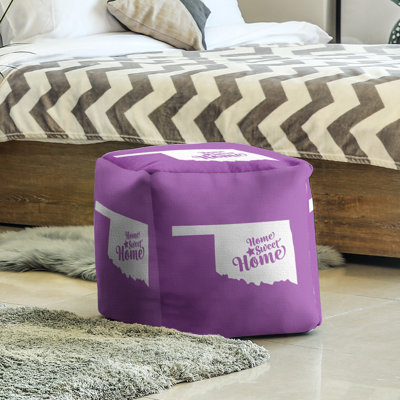 Repose-pieds cubique pour villes oklahoma home