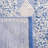 Natura Hand Loomed Wool/Cotton Abstract Rug in Blue/Ivory-1262891800