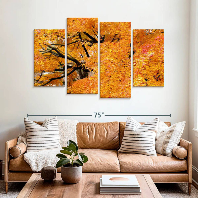 Maple Trees In Autumn