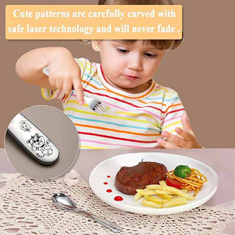 Zoomie Kids Aalayah Stainless Steel Flatware Set
