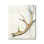 Abstrait, conception de bois de cerf, décorations bleues, ferme grise rustique surdimensionnée, art numérique sur toile par Dina D''argo