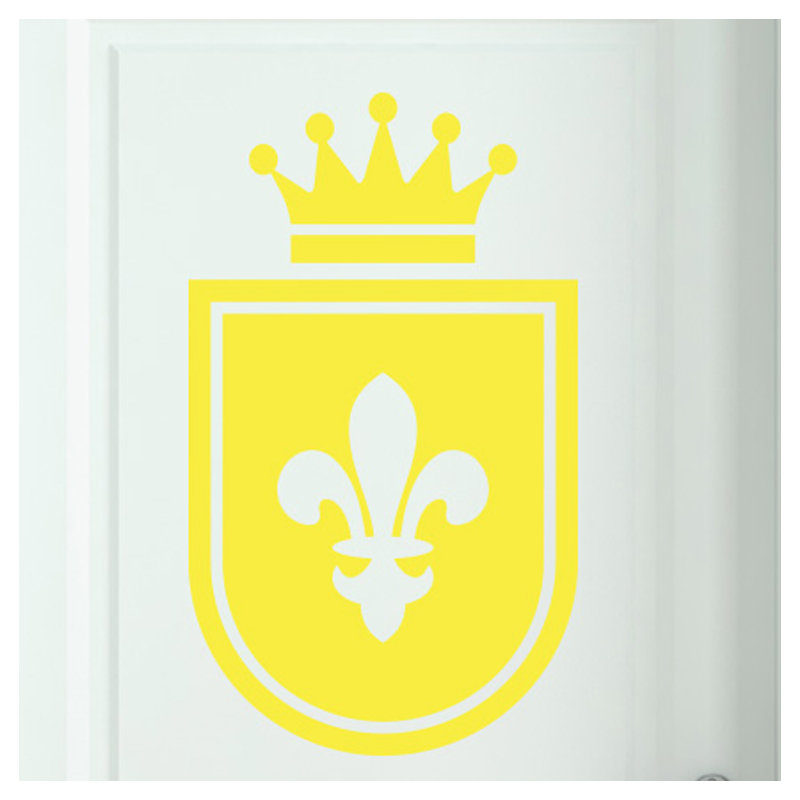 Wall Decal, Bright Yellow