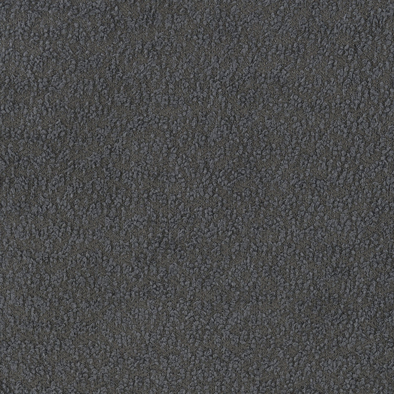 Fauteuil pivotant rembourré gris anthracite Nikko, Gris anthracite