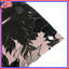 Tapisserie murale fleurs noires et blanches-992089379