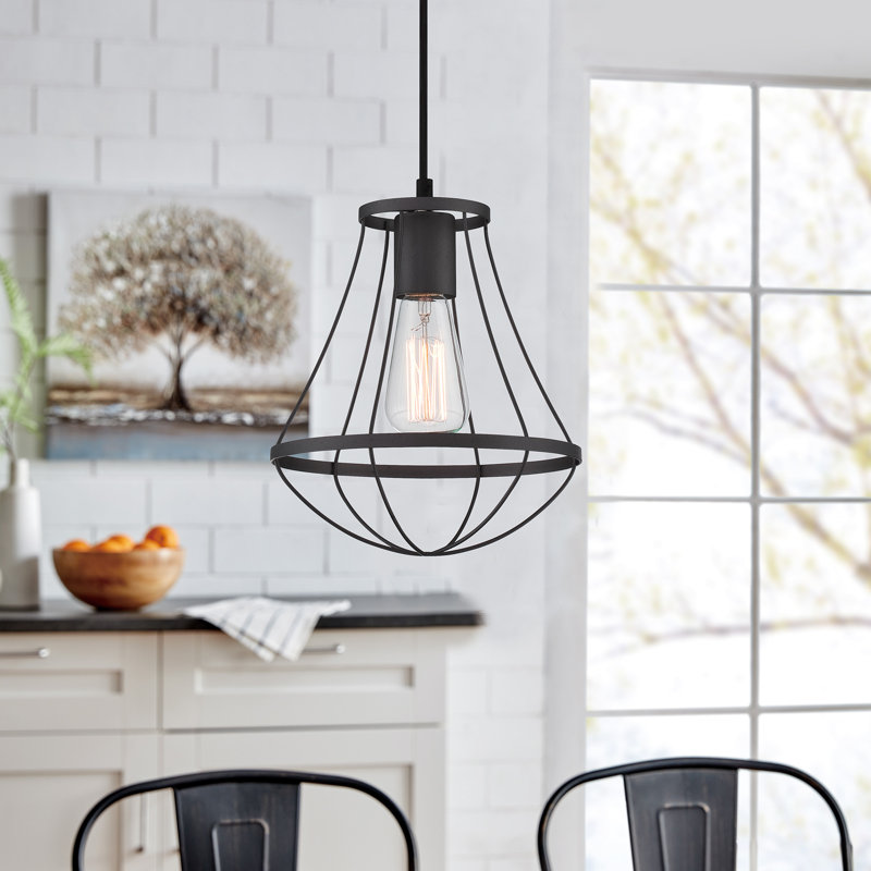 Luminaire suspendu géométrique 1 lumières simple Byrnes