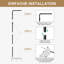Moesley Metal Freestanding Coat Rack-35648743